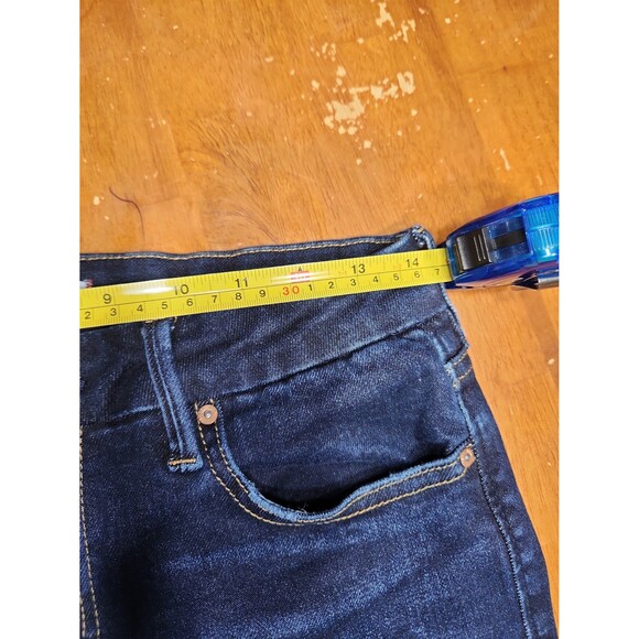 Dear John Gisele high waisted skinny women's jeans size 28 dark blue - Picture 6 of 10